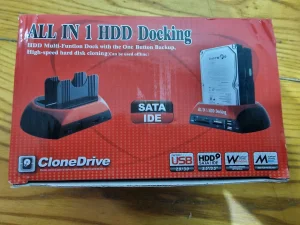 Akcija! All In One HDD Docking/HDD Clone/2,5"-3,5"/Sata-IDE