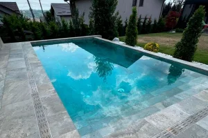 Bazenska Porcelanska pločica Pietro Grey Anti-Slip