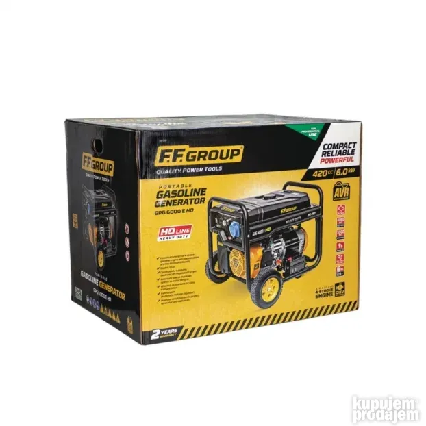 Benzinski agregat (generator) GPG 6000E HD F. F.GROUP