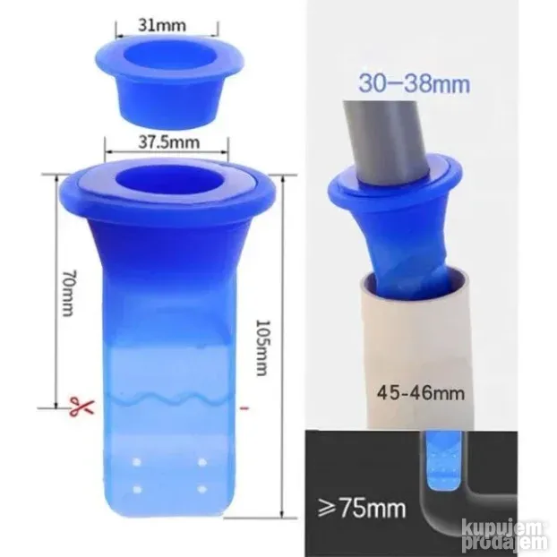 Silikonski filter za odvod-blokator neprijatnih mirisa NOVO