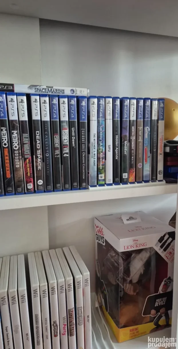 Drzac Playstation,Wii igrica 3 komada