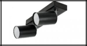 Spot crni i beli 2 x gu10 led NOVO