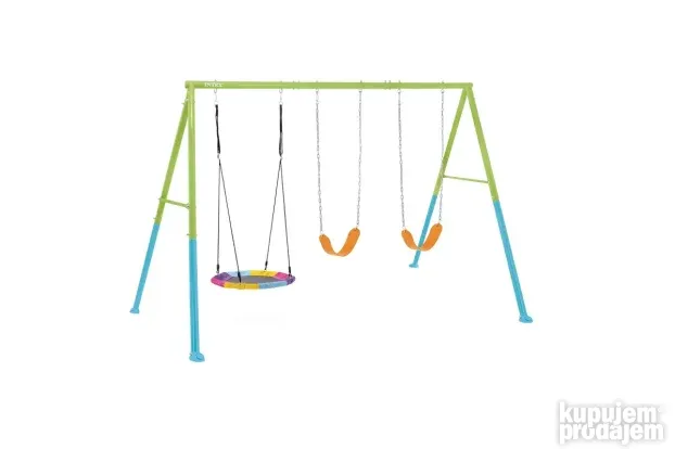 Intex Dečija metalna ljuljaška trodelni set 44133