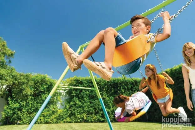 Intex Dečija metalna ljuljaška trodelni set 44133