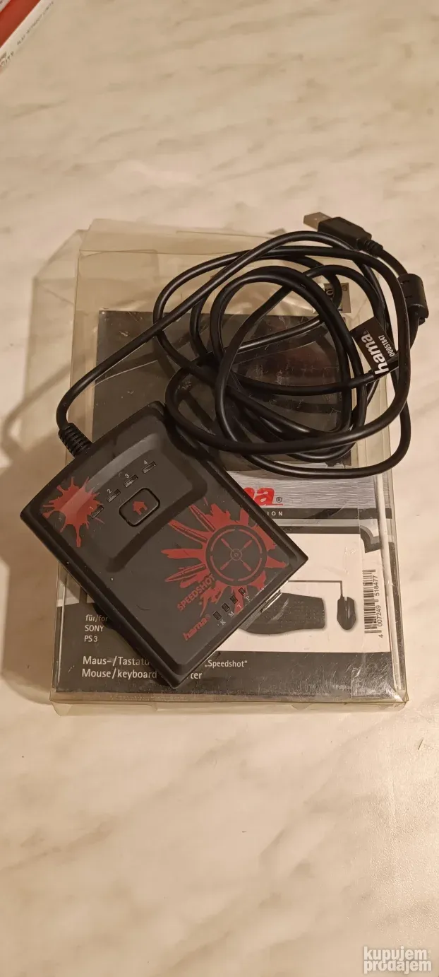 PlayStation 3 PS3 Speedshot Hama Adapter za Tastaturu i Misa