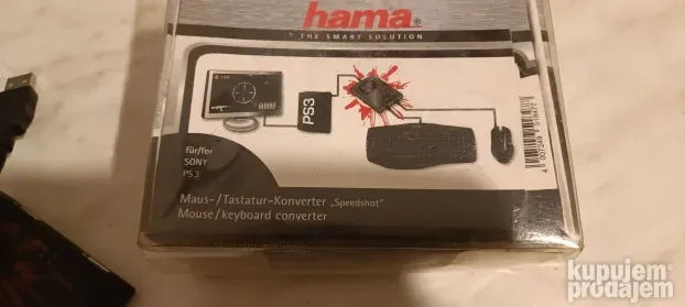 PlayStation 3 PS3 Speedshot Hama Adapter za Tastaturu i Misa