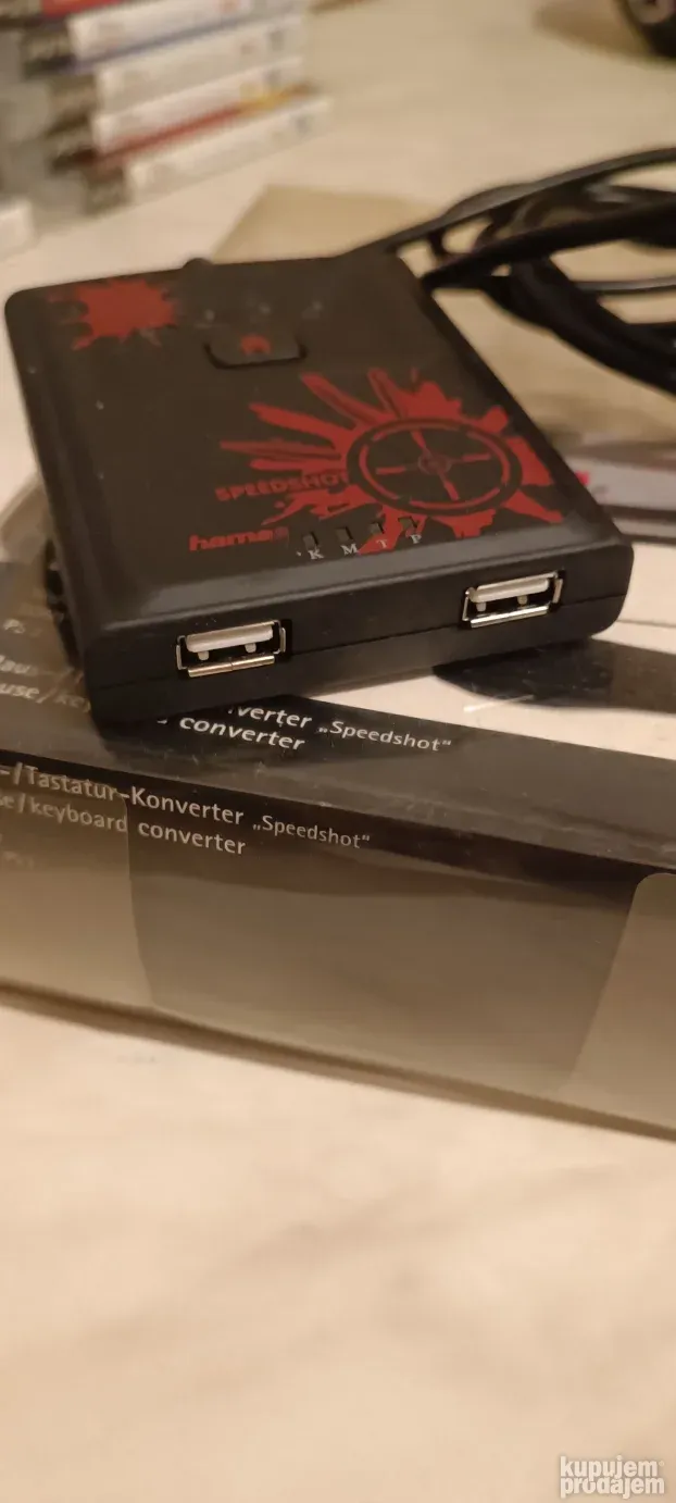 PlayStation 3 PS3 Speedshot Hama Adapter za Tastaturu i Misa