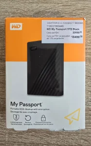 WD My Passport 5TB Black