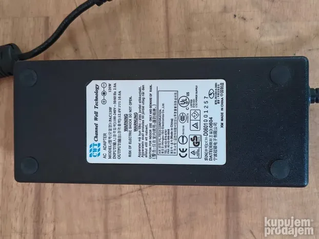 12V 10A 120W adapter napajanje