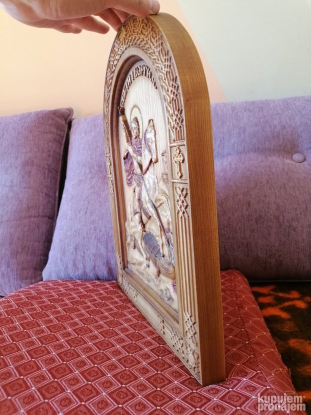 IKONA, nova - Sveti Đorđe - 40x30 cm