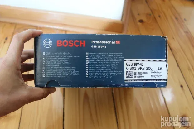 Bosch Pro akumulatorska busilica/odvijac GSB 18V-45 NOVO