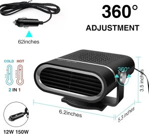 Auto grejalica ROYAL12v 220w NOVO