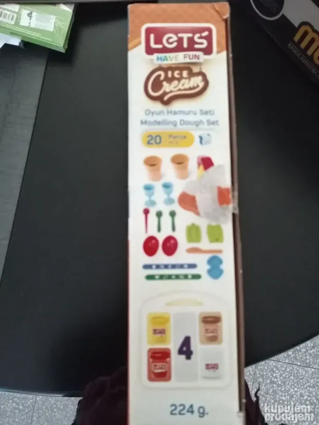 Kreativni set za decu - Napravi hamburger ili sladoled