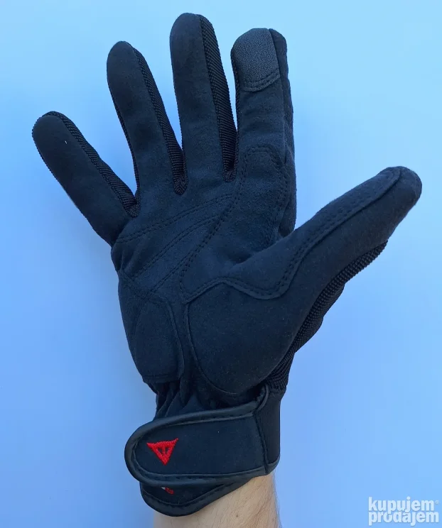 Rukavice Dainese VR platno crno crvena