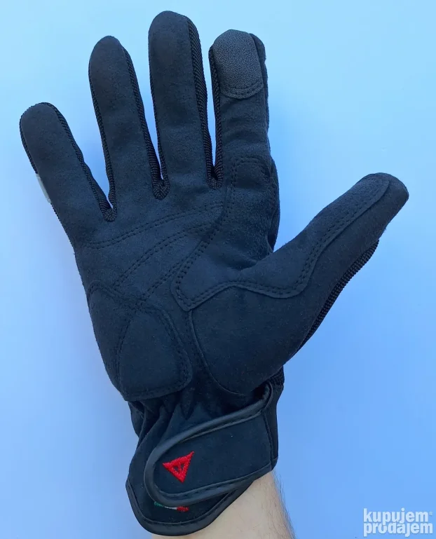 Rukavice Dainese VR platno crno crvena