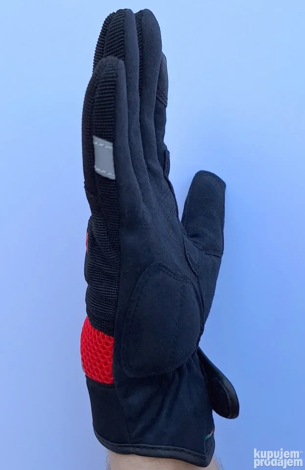 Rukavice Dainese VR platno crno crvena