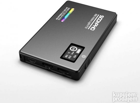 LED RGB Reflektor Soonpho P10 Svetlo za Kameru 2500K~8500K