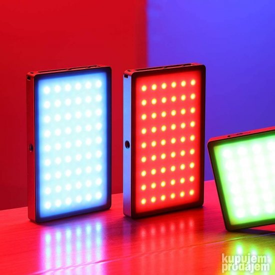 LED RGB Reflektor Soonpho P10 Svetlo za Kameru 2500K~8500K