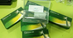 Turbina borden ( dve rupe ) LED