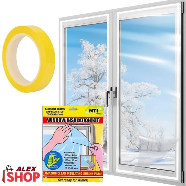 Folija za termo izolaciju prozora protiv hladnoće, toplote