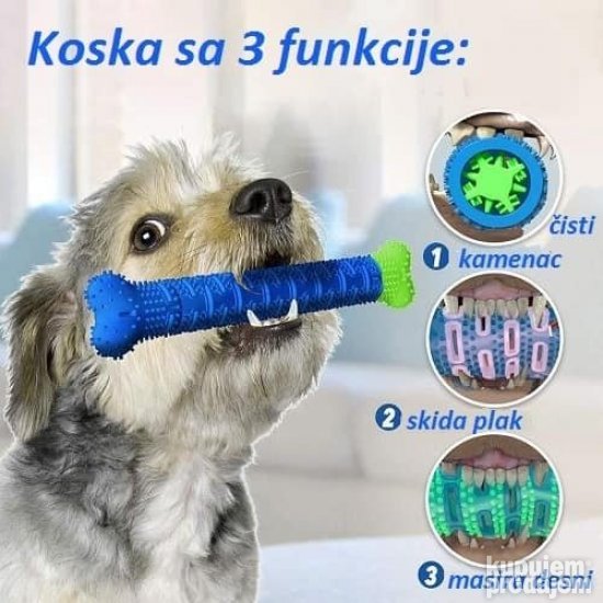 Koska igračka i četkica za zube za vaše ljubimce