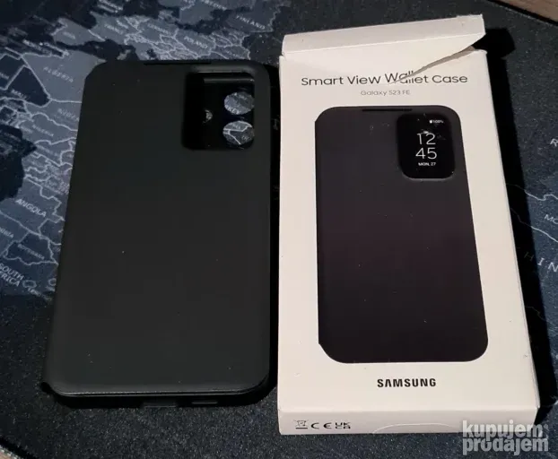 Samsung S23 FE Smart View futrola(Black) ORIGINAL