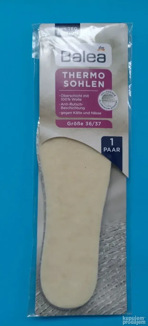 Ulosci za obucu sa vunom 36/37