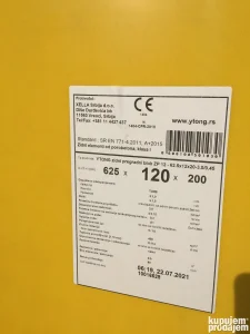 Ytong blokovi 12cm 280din