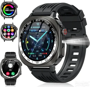 Smartwatch-Pametni sat za muškarce 1,43" HD AMOLED ekran