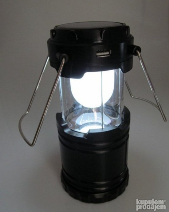 Solarna LED lampa fenjer