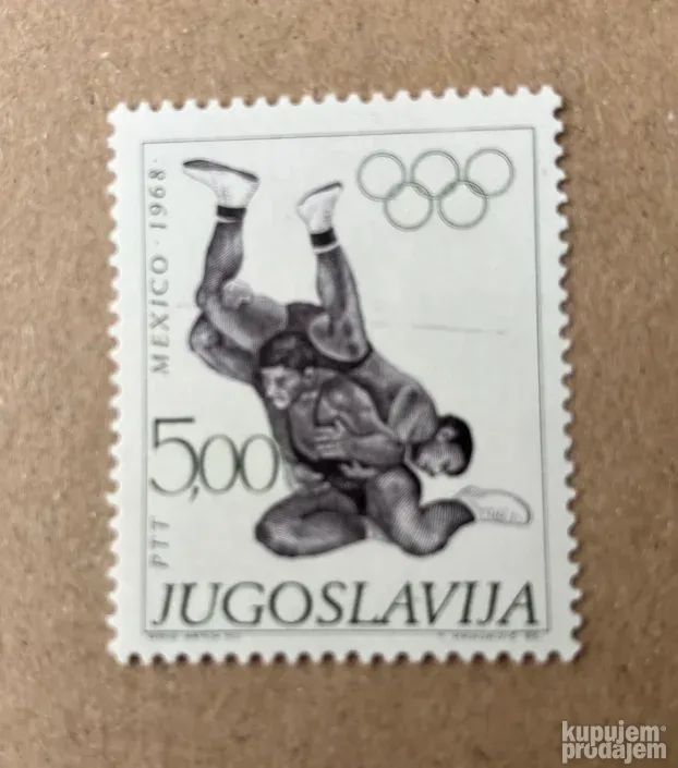 OLIMPIJSKE IGRE - Mexico City, Mexico, 6 mint markica, 1968