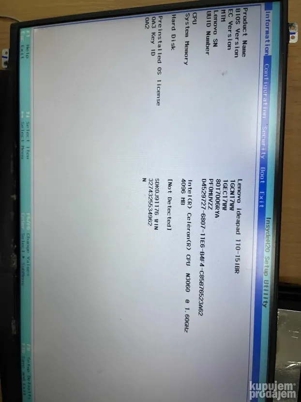 Lenovo ideapad 110-15IBR maticna ploca NM-A804