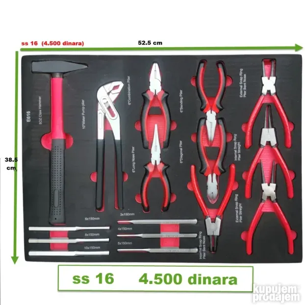 Kolica sa alatom  Sastavite sami svoj idealan set!