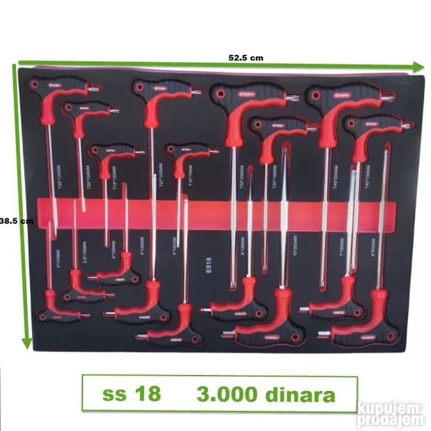 Kolica sa alatom  Sastavite sami svoj idealan set!