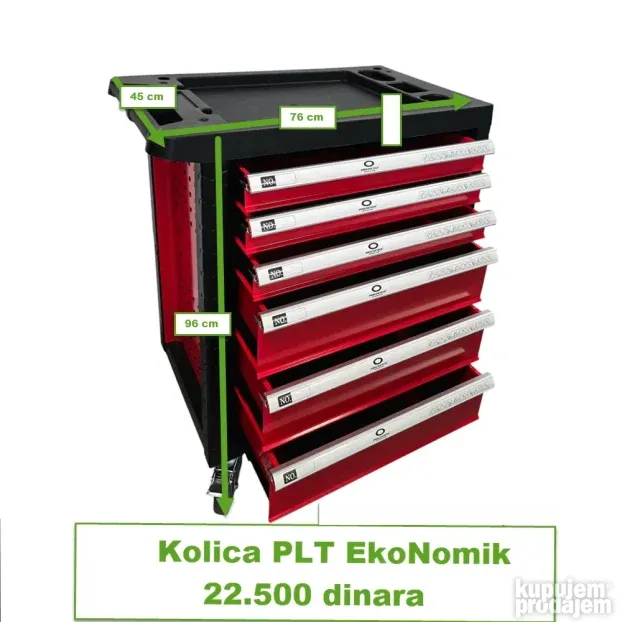 Kolica sa alatom  Sastavite sami svoj idealan set!