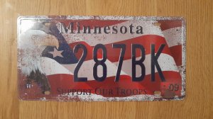 Minnesota tablica 30x15cm lim