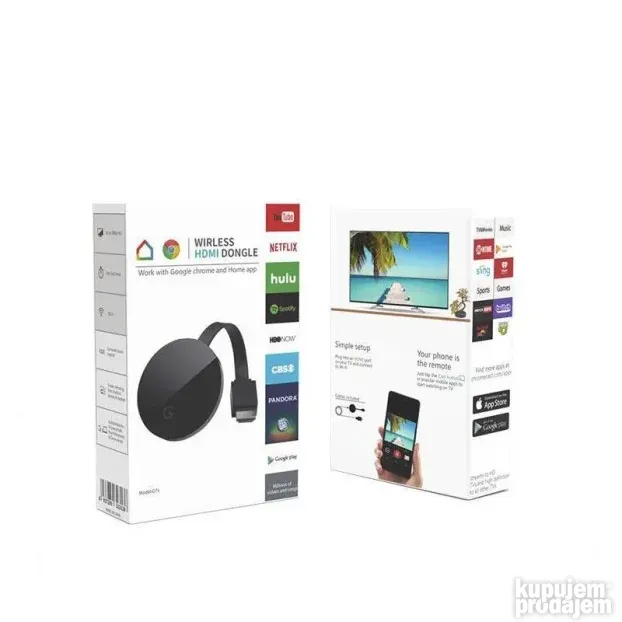 Wireless Display Dongle G7s cromecast Mirascreen NOVO