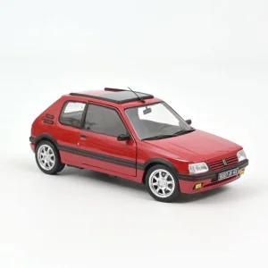 NOREV Peugeot 205 GTi 1.9 PTS Rims 1991 Red, 1:18