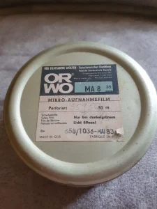 Orwo film na metar
