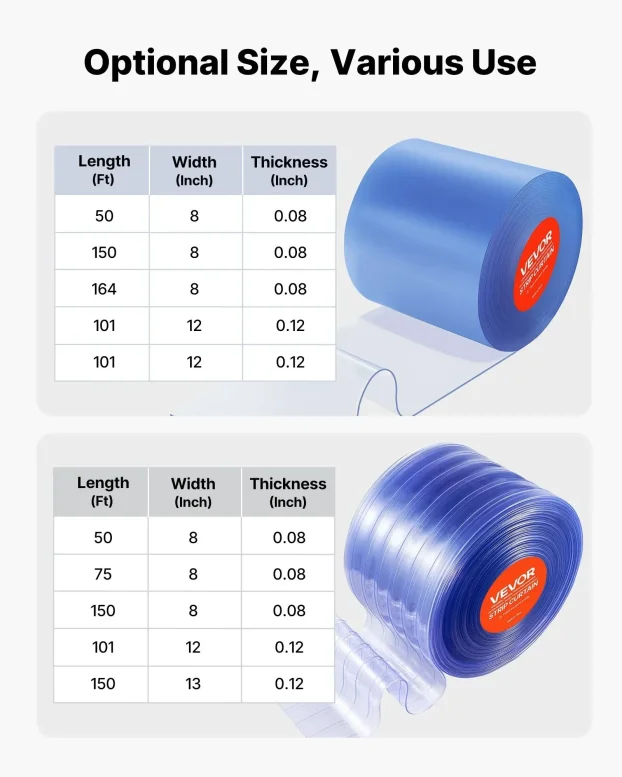 Termoizolaciona Trakasta Zavesa Za Magacin Hladnjacu 30m vv