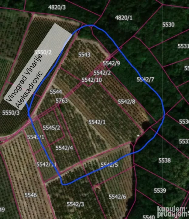 Prodaje parcelu u Vinci 190 ar