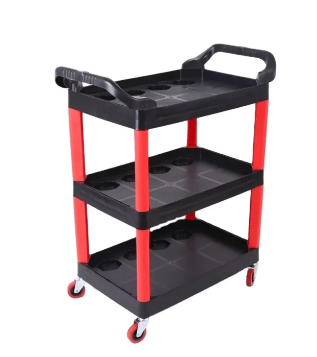 Kolica za alat sa 3 police  Nosivost do 130 kg