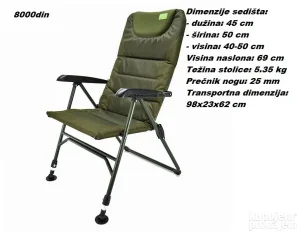 Carp pro stolica podesivi naslon