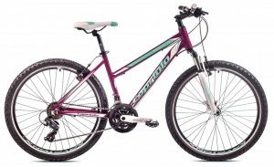 Bicikl Mountain Bike 26in Monitor lady fs bordo tirkiz
