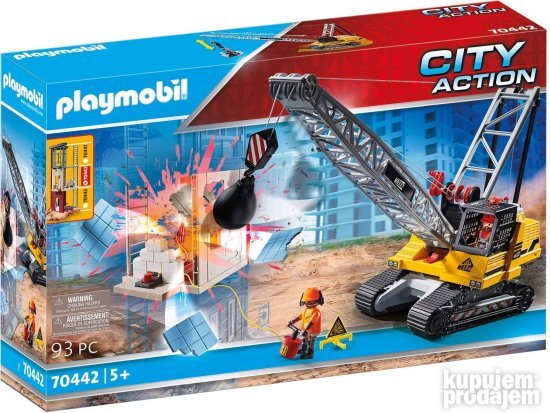 Igracka Bager sa gradjevinskim delom - PlayMobil