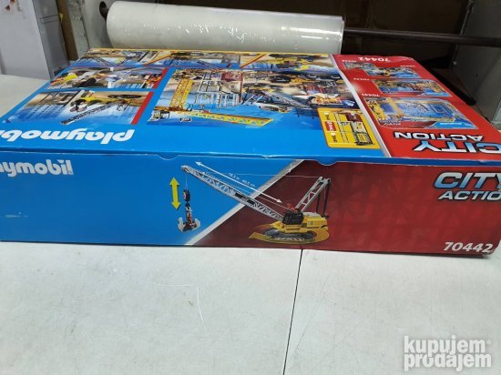 Igracka Bager sa gradjevinskim delom - PlayMobil