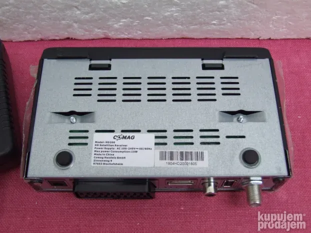Comag HD200 satelitski risiver + adapter + GARANCIJA!