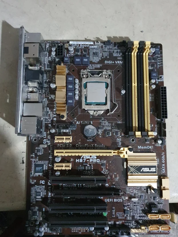 Asus H87-PRO + Intel i7 4770K - KupujemProdajem