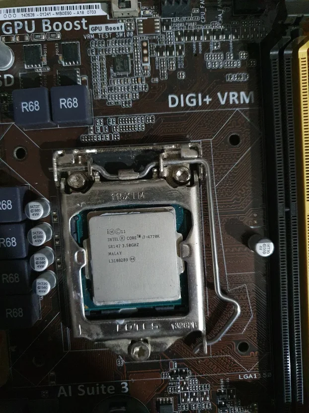 Asus H87-PRO + Intel i7 4770K - KupujemProdajem