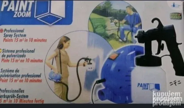 Pistolj za farbanje Paint Zoom/pištolj za farbanje